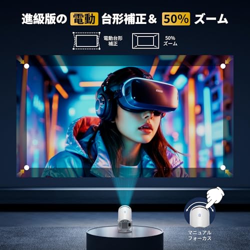 Sainyer プロジェクター Amazon | 【電動フォーカス&5GWiFi＆Bluetooth5.0＆高輝度